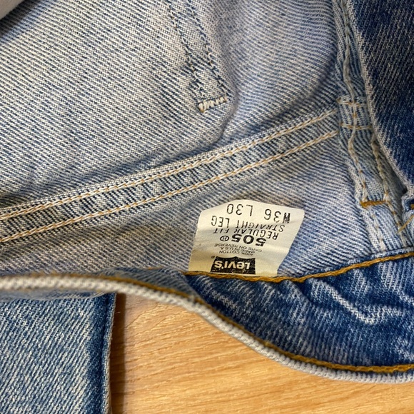 Vintage Orange Label Levis, 505 - Picture 4 of 4